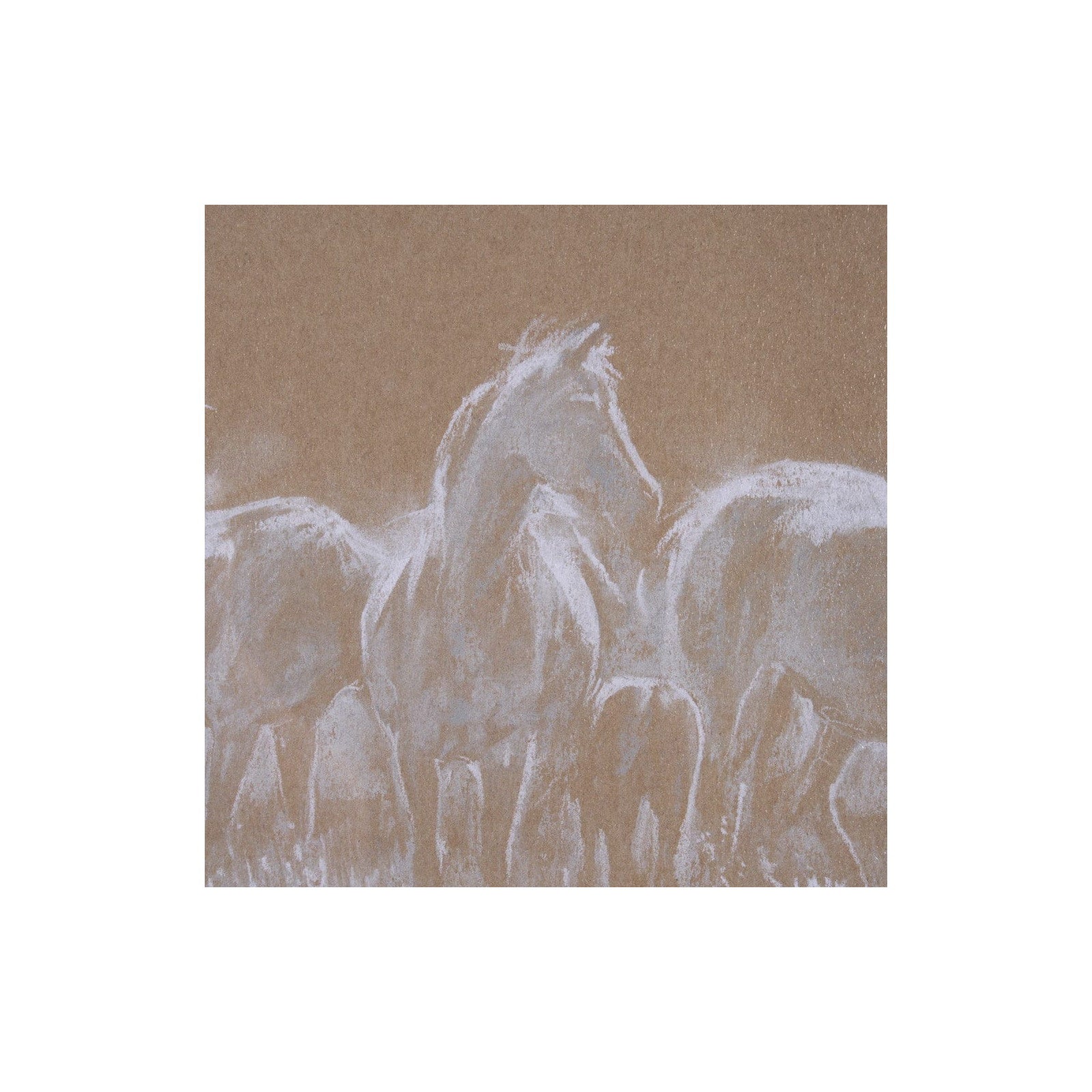 String Of Horses by Mercana Studio a Framed Art Print Matted under Glass by Mercana at ZIN Home