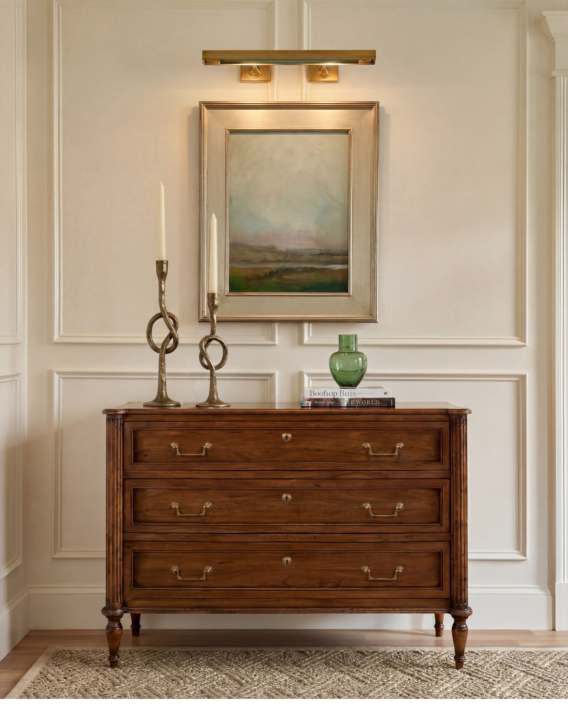 Ciborium Chest Of Drawers, Cline styled in a Sarreid room setting | ZIN Home