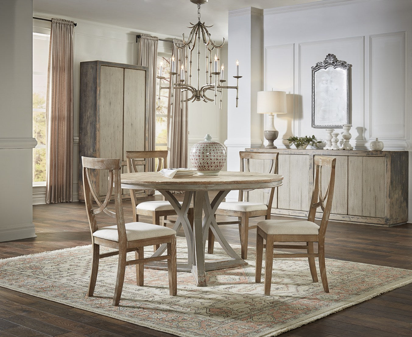 Monet's Chair styled in a Sarreid room setting | ZIN Home