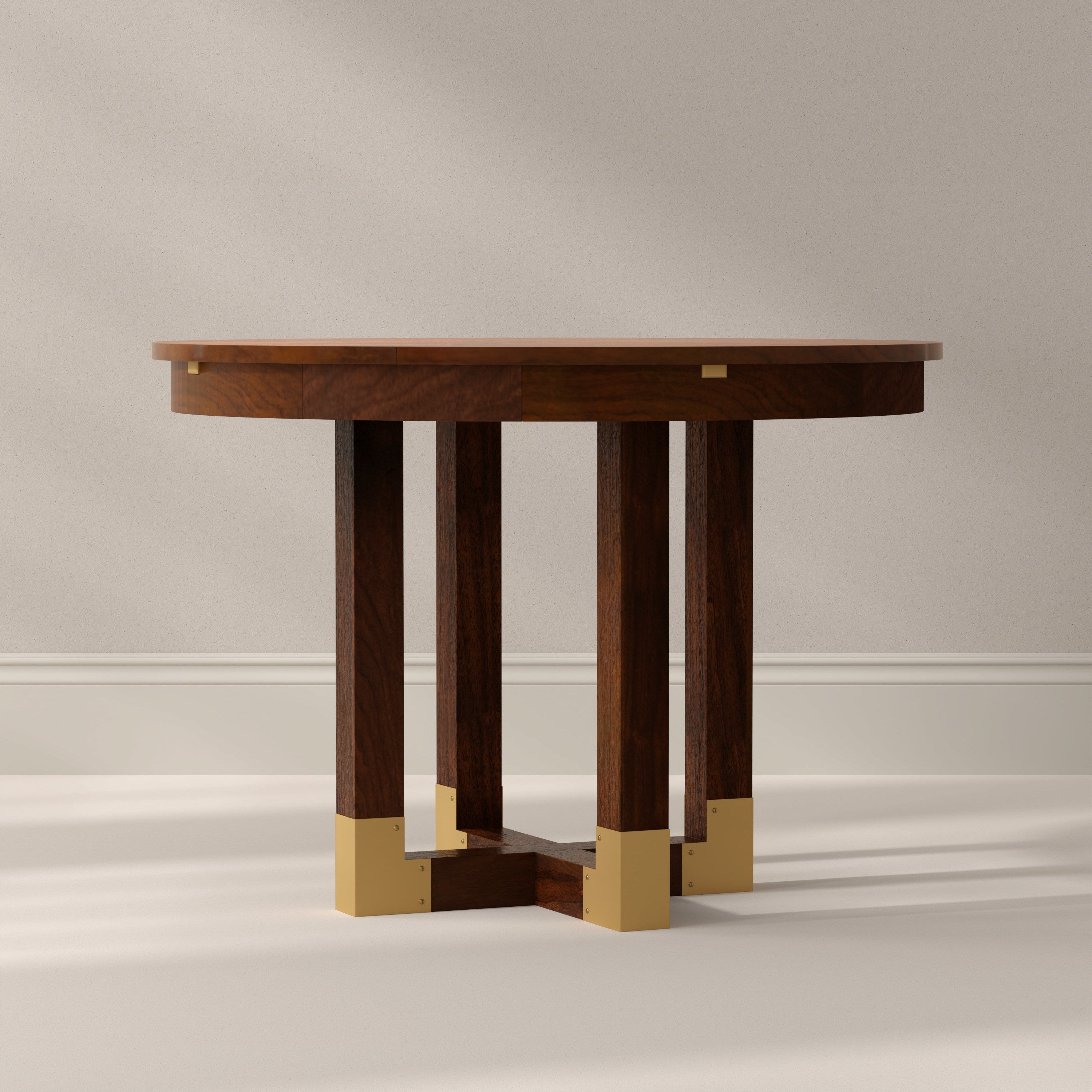 Brooklyn Jupe Table styled in a Sarreid room setting | ZIN Home