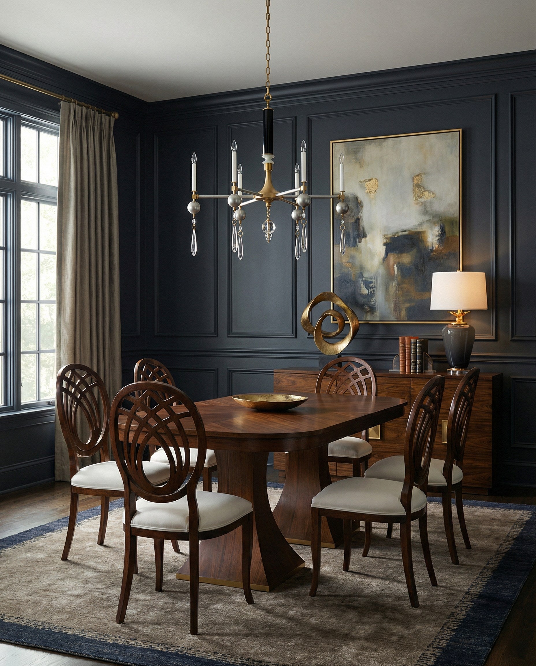 Dao Credenza styled in a Sarreid room setting | ZIN Home