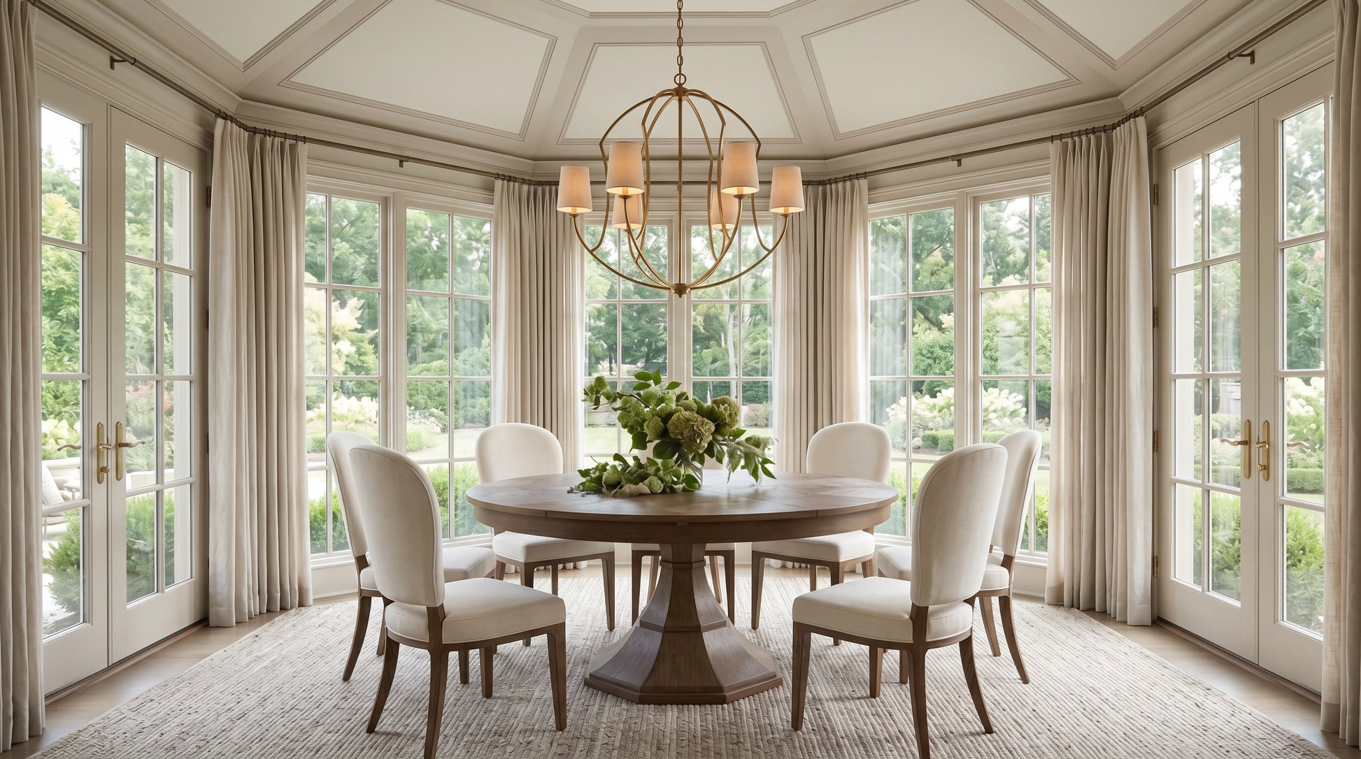 Caro Chair styled in a Sarreid room setting | ZIN Home