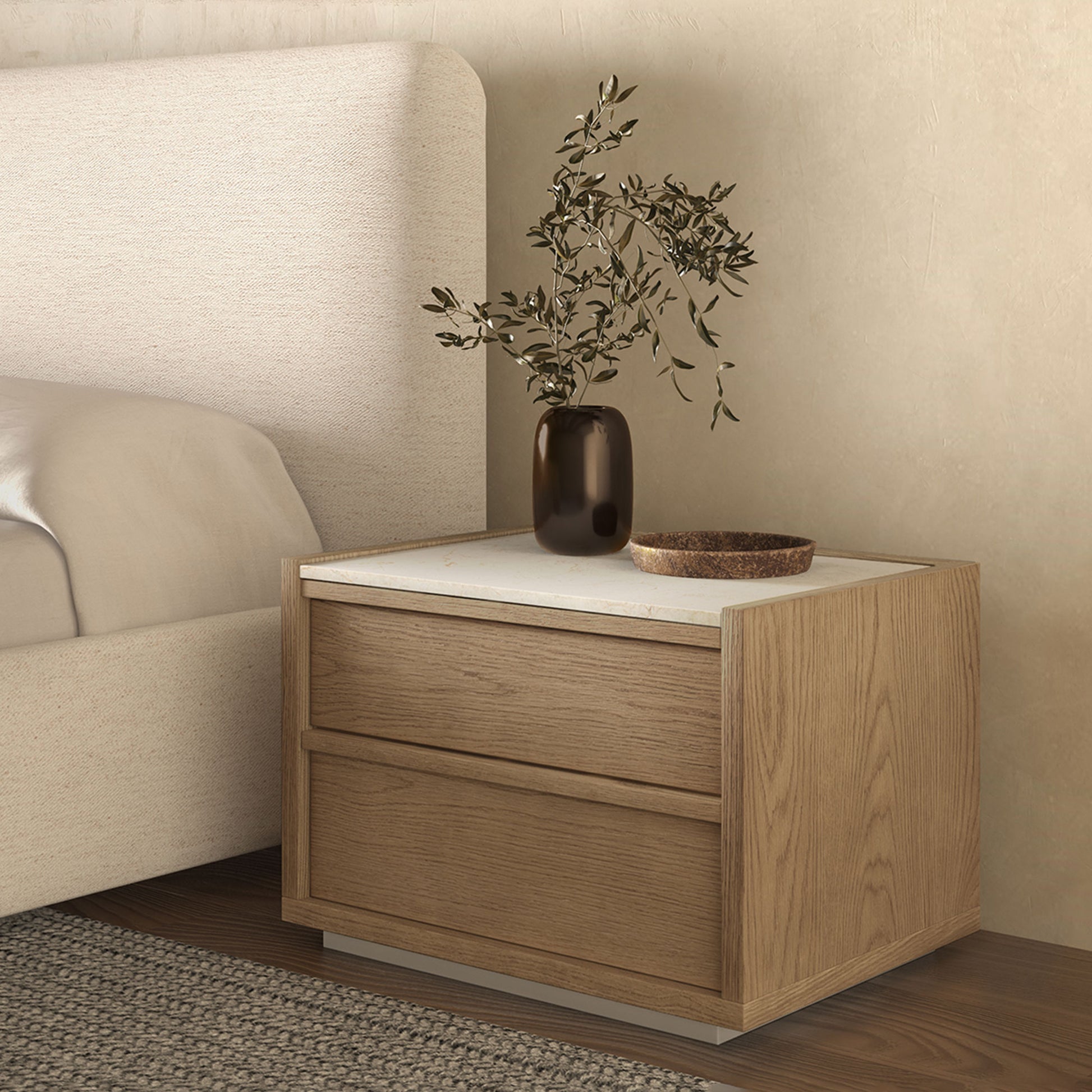 Ashcroft Nightstand Oak by Moe's Home Collection - view 3