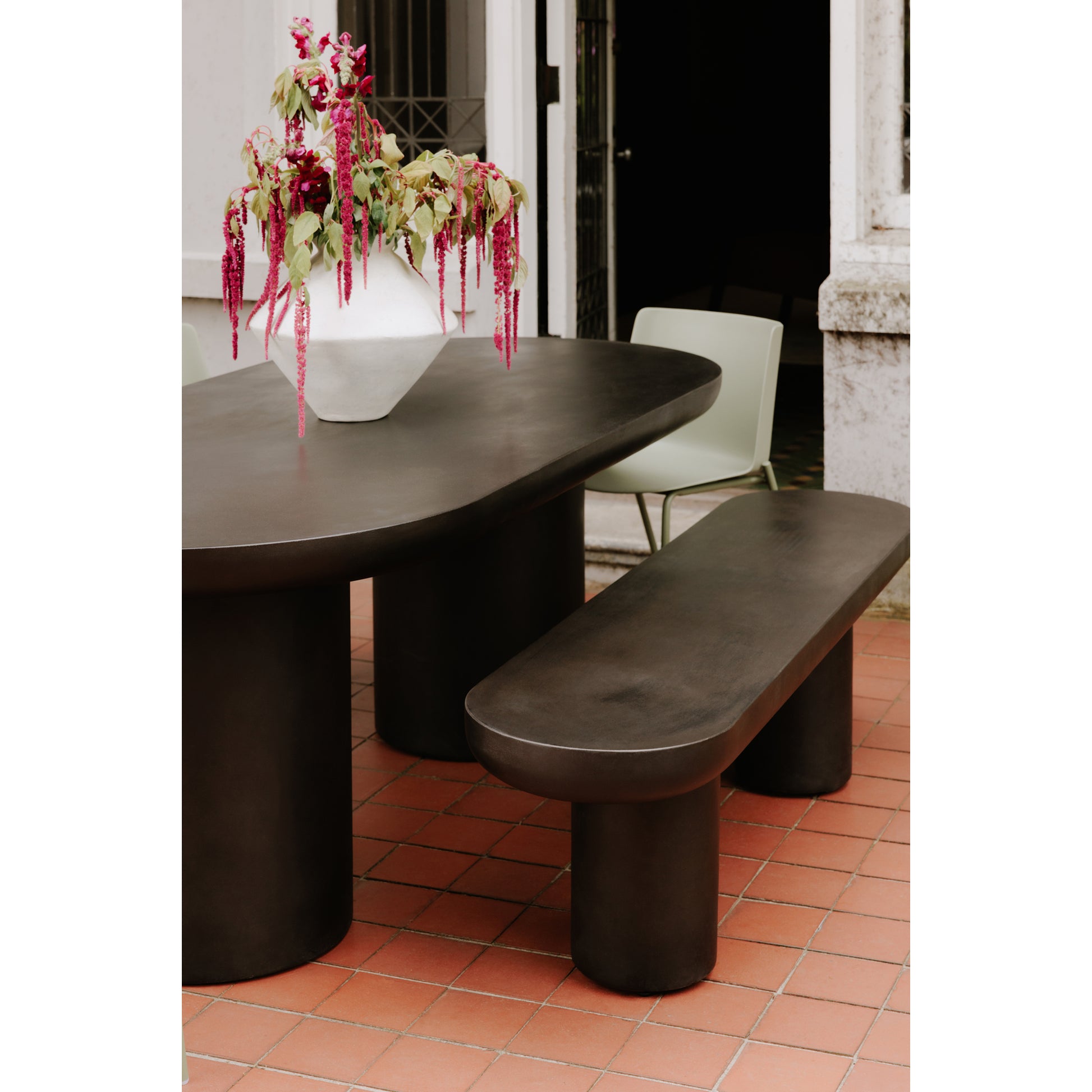 Rocca Dining Table Black by Moe's Home Collection - view 2