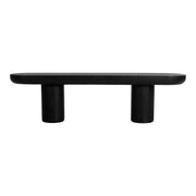 Rocca Bench Black by Moe's Home Collection