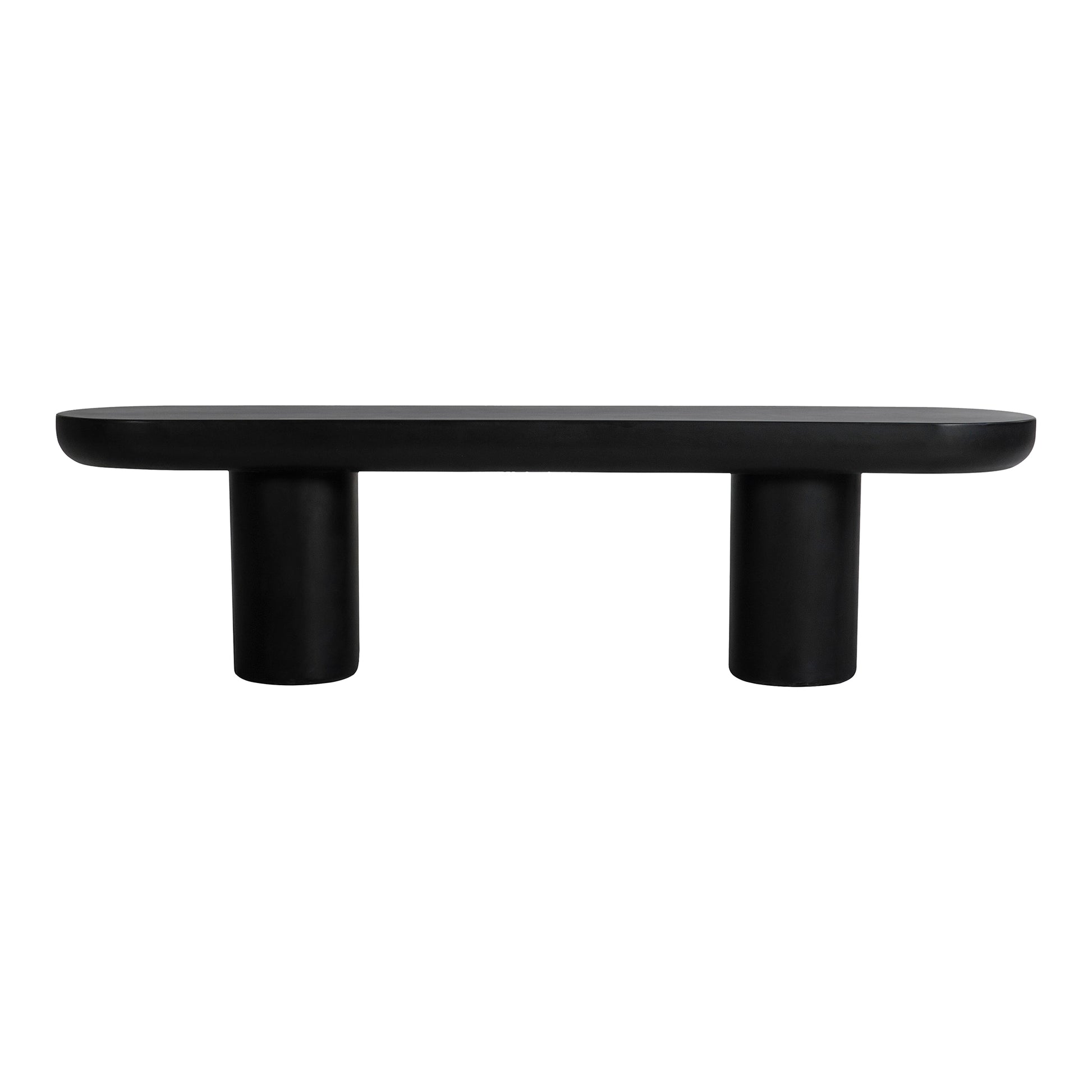Rocca Bench Black by Moe's Home Collection