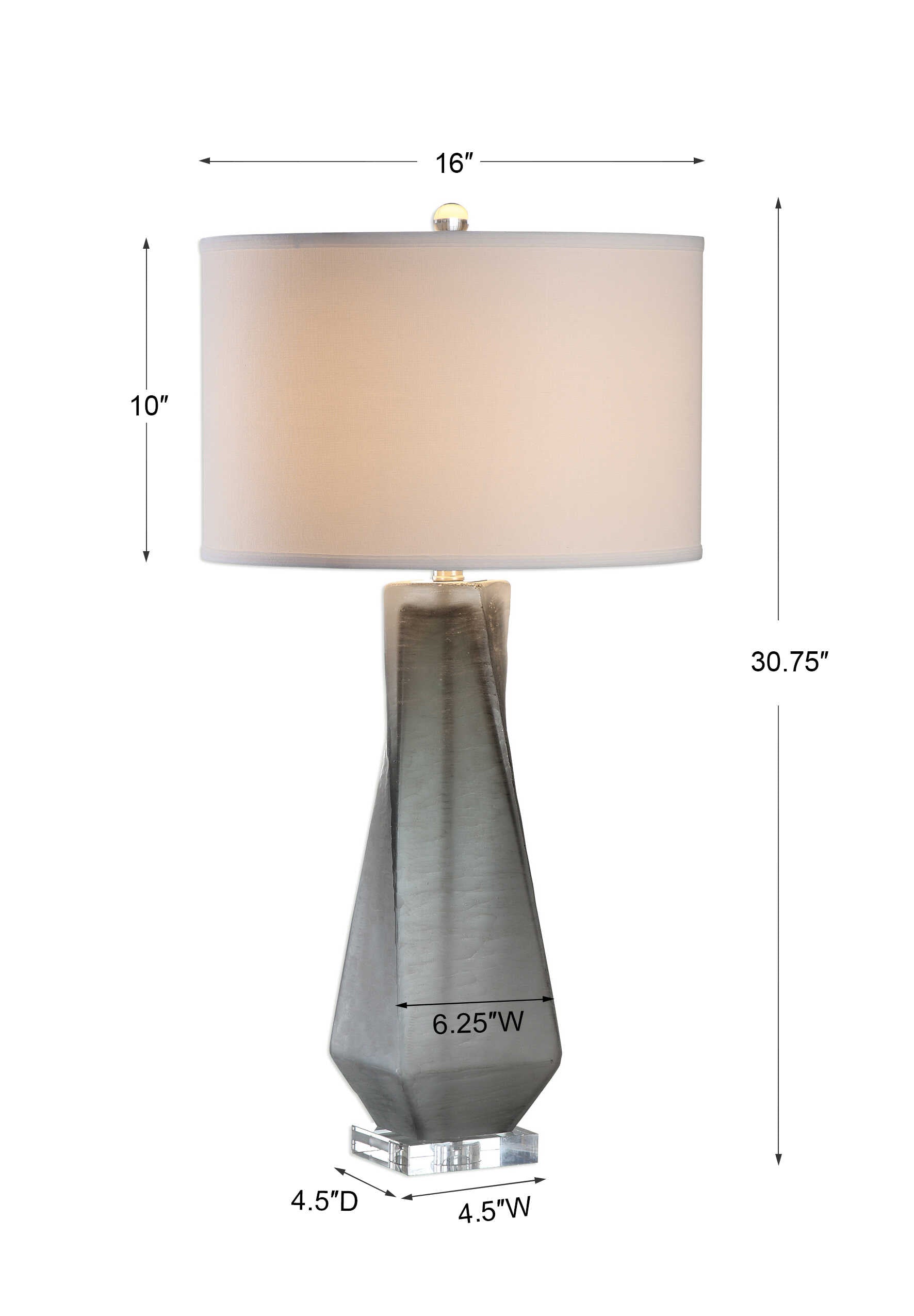 Anatoli Charcoal Gray Table Lamp - ZUTMO-27523-1 - image 3