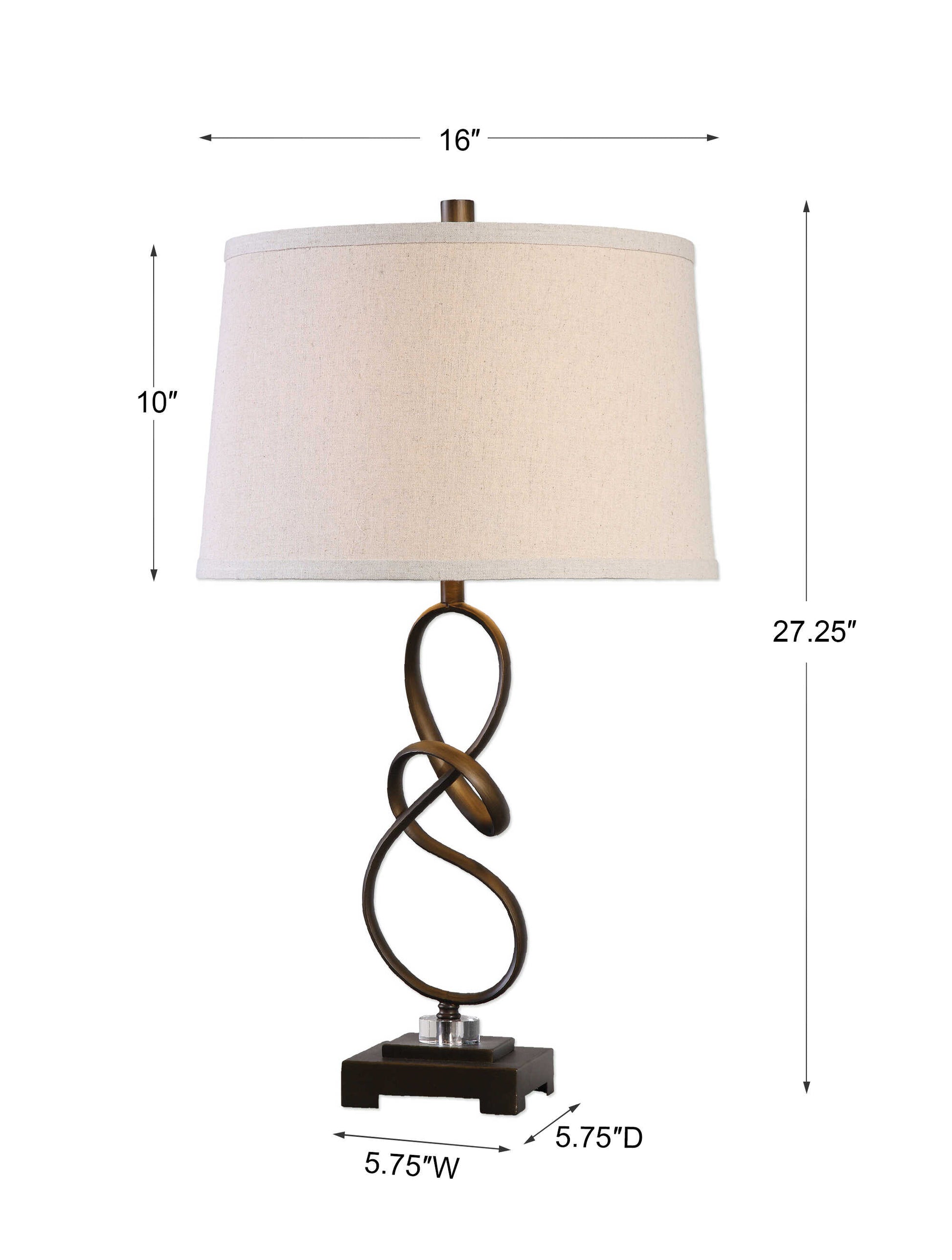 Tenley Oil Rubbed Bronze Lamp - ZUTMO-27530-1 - image 3