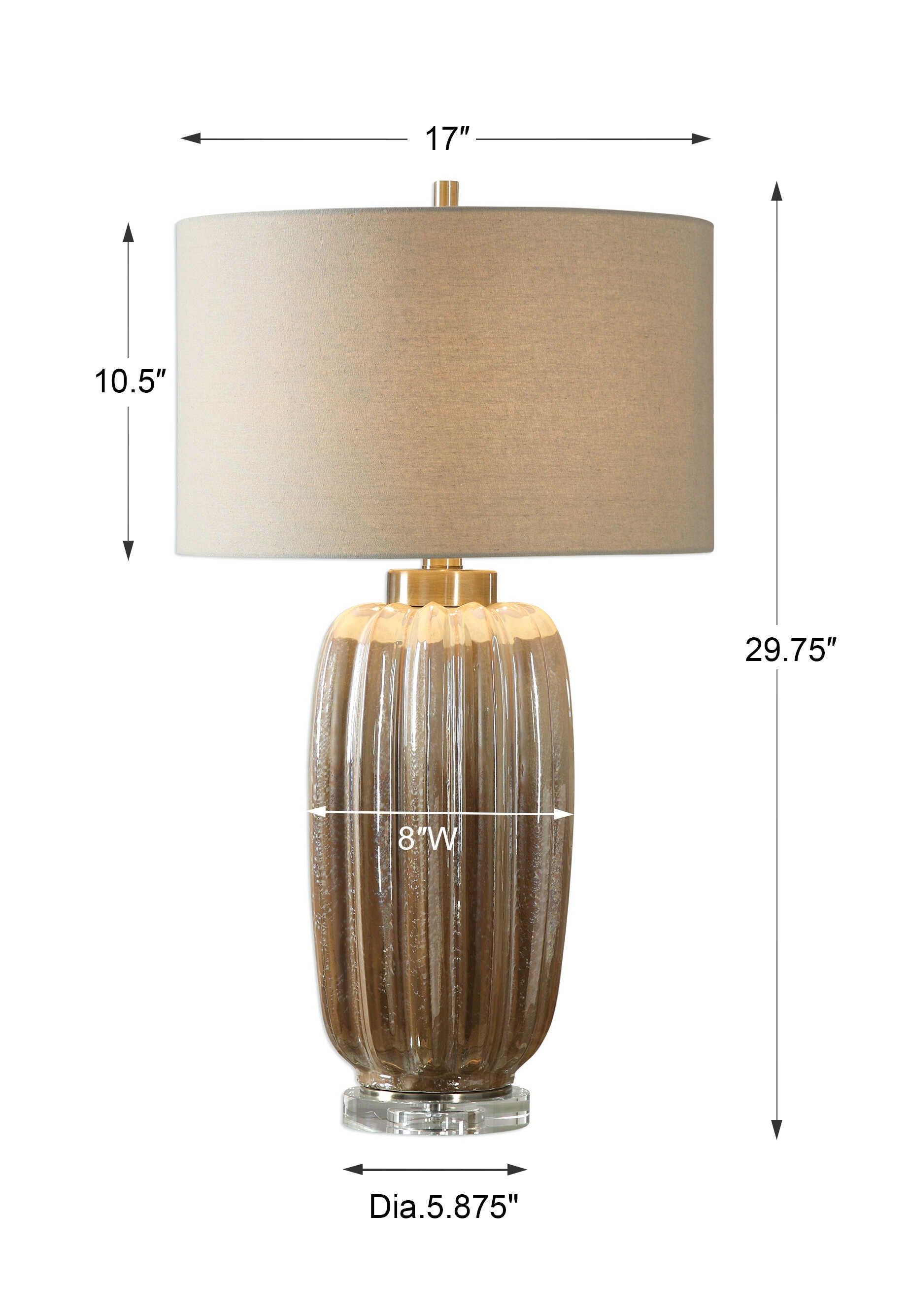 Gistova Gold Table Lamp - ZUTMO-27556-1 - image 3