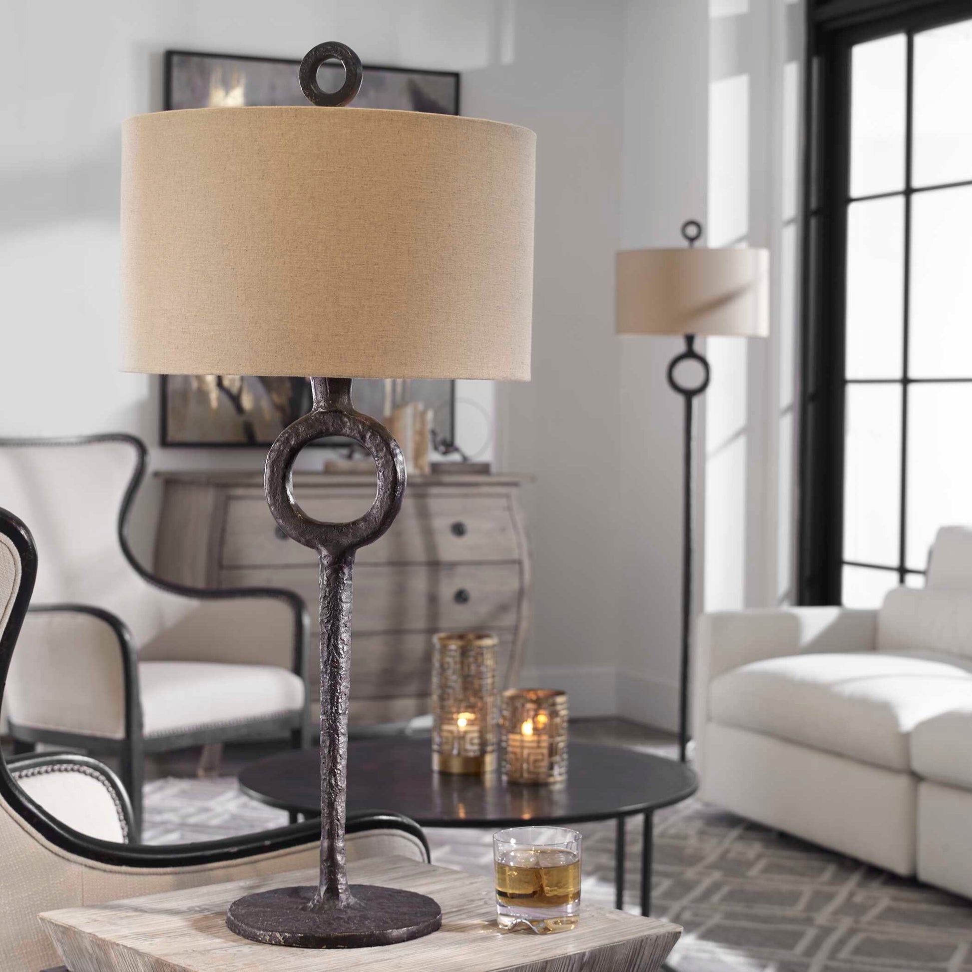 Ferro Cast Iron Table Lamp - ZUTMO-27663 - image 2