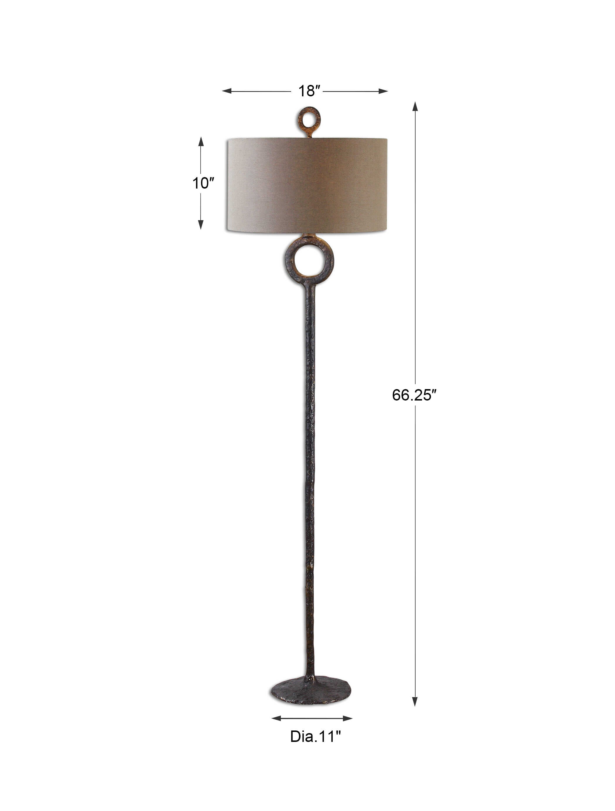 Ferro Cast Iron  Lamp - ZUTMO-28633 - image 3