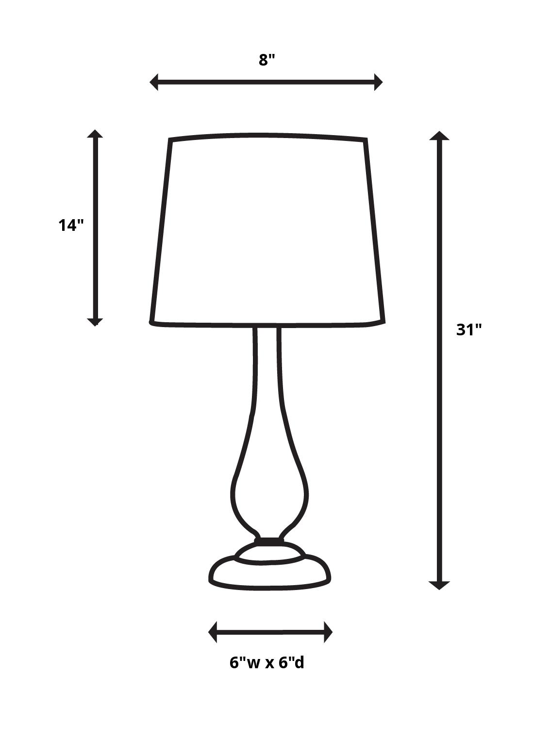 Volongo Stone Ivory Buffet Lamp - ZUTMO-29211-1 - image 3