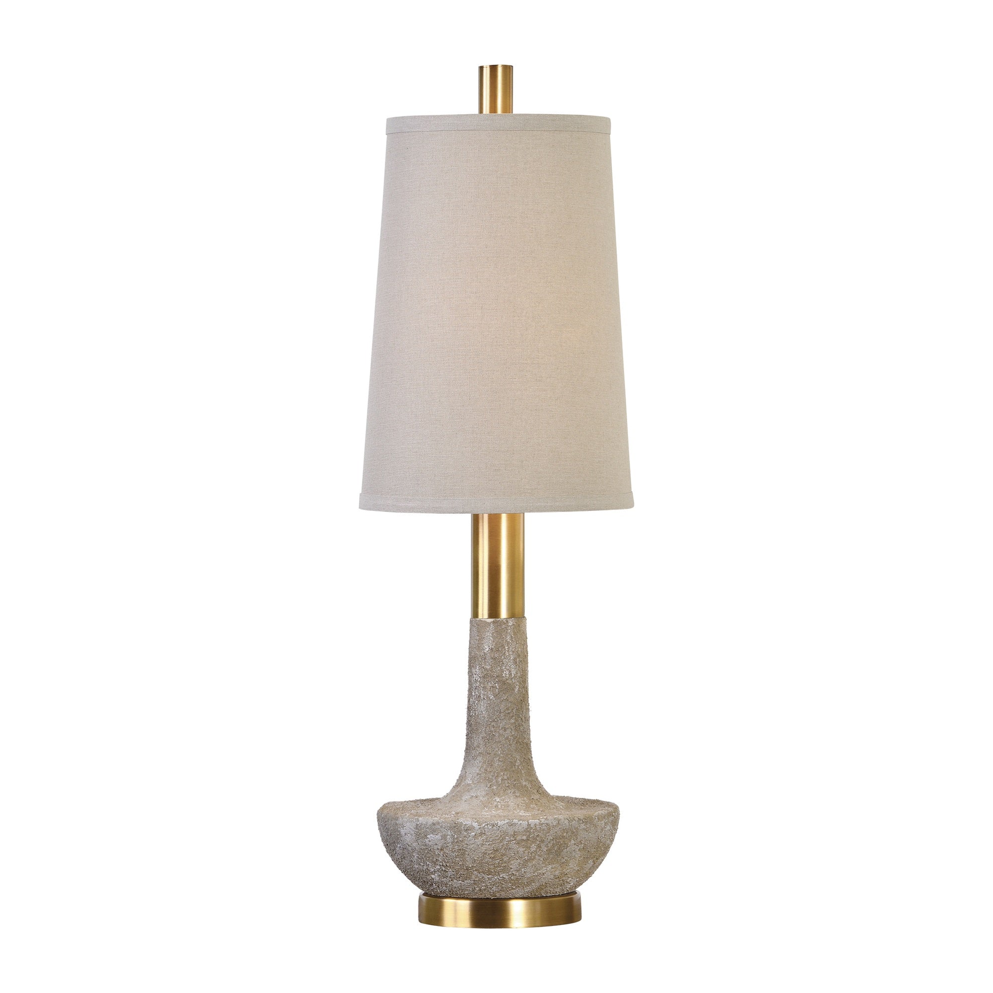 Volongo Stone Ivory Buffet Lamp - ZUTMO-29211-1 - image 1