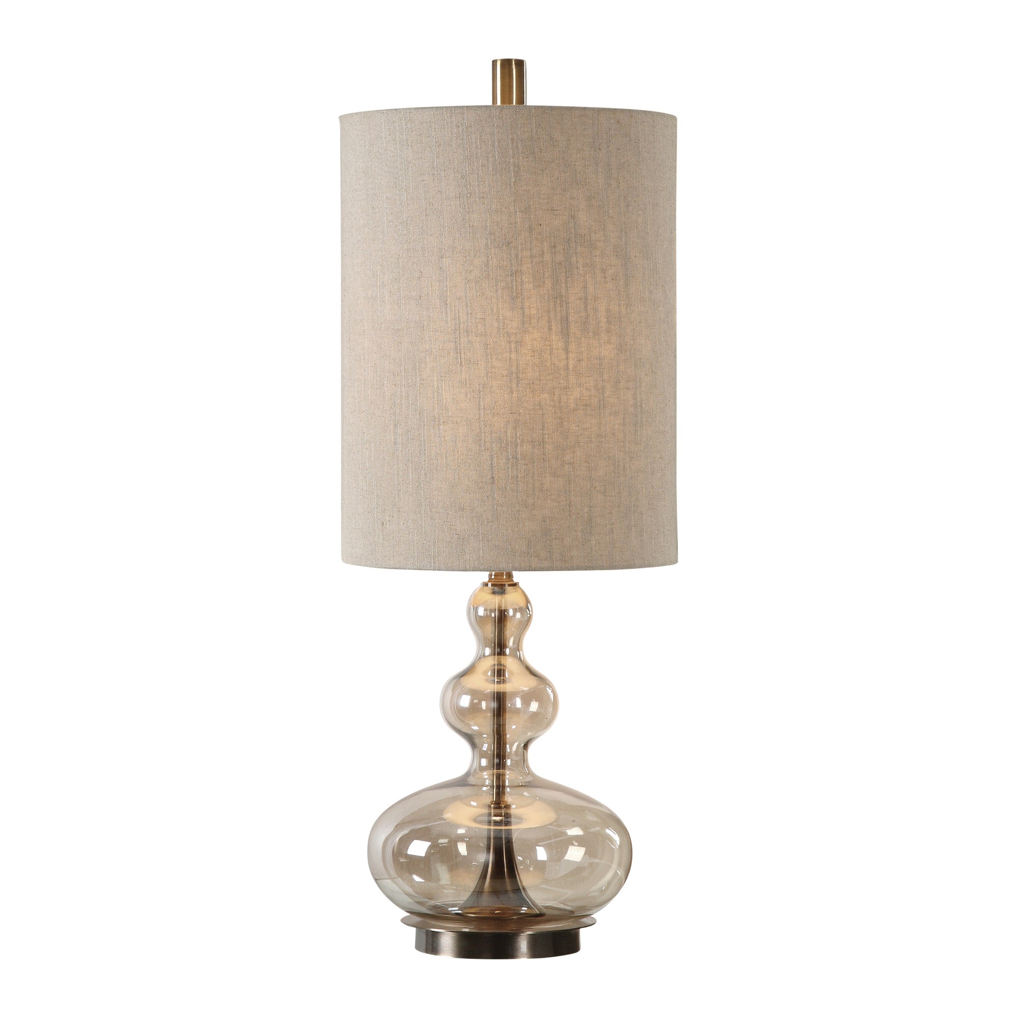 Formoso Amber Glass Table Lamp - ZUTMO-29538-1 - image 1