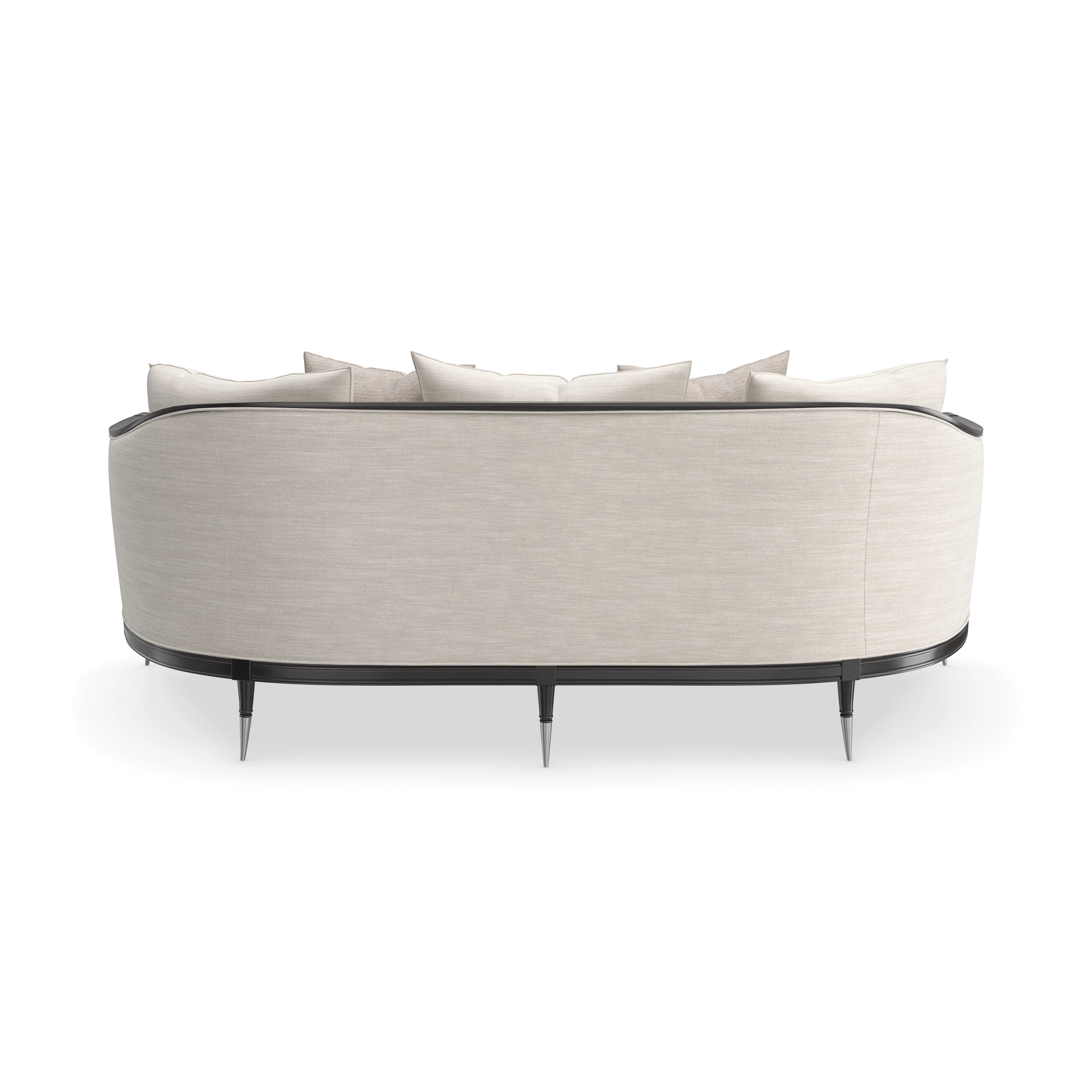 Splash of Flash Sofa Almost Black 86" by Caracole - view 6