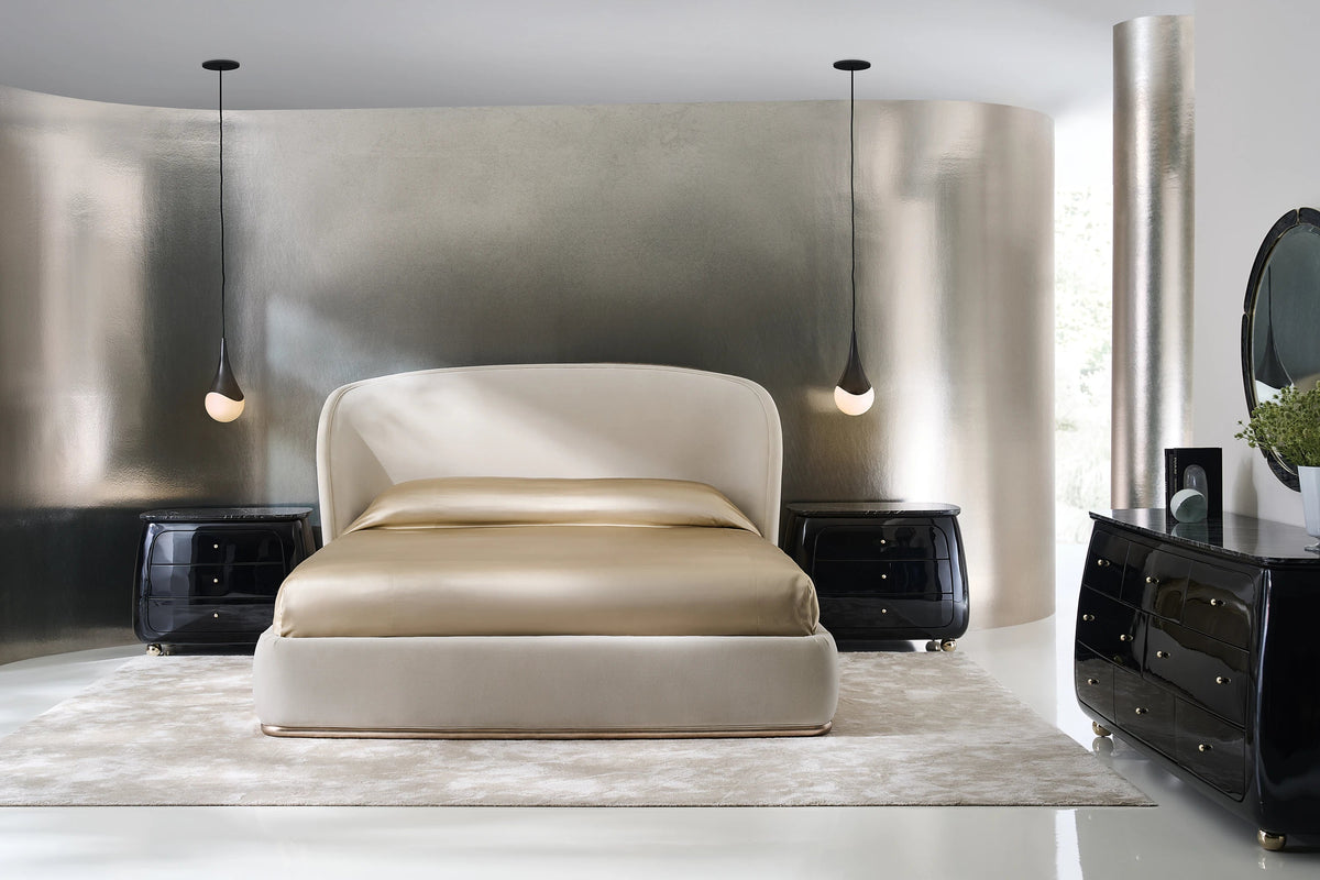 Opal Bed - Kg Soft Silver Paint 89" by Caracole - view 2