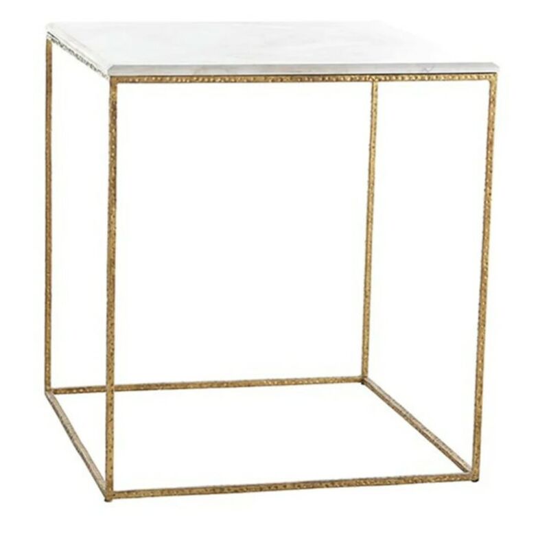Gold Leaf Side Table by Furniture Classics at ZIN Home