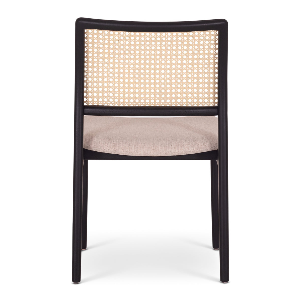 Charlotte Dining Chair Ebano, Medley Ivory, Natural Cane by Urbia - detail 5
