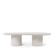 Vogel Coffee Table Ivory Terrazzo by Urbia - product view