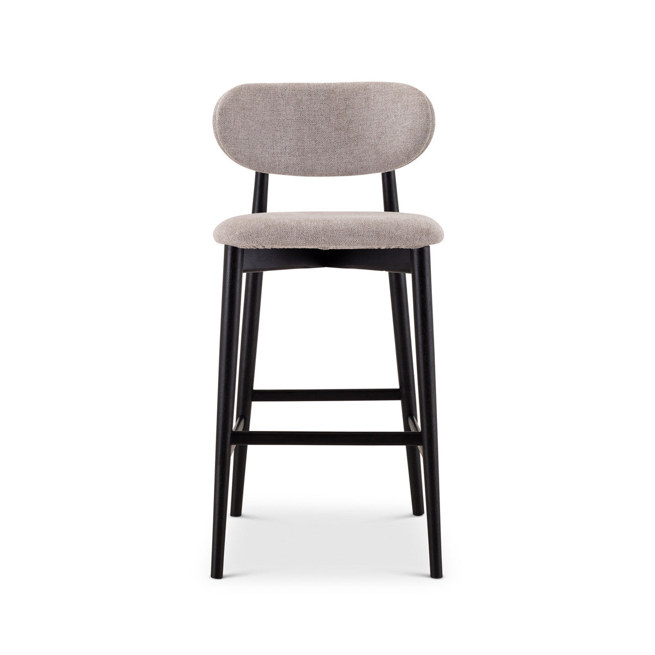 Lucia Bar Stool - Harvest Jute Seat - Ebano Frame