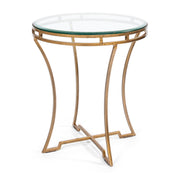Round Side Table by Sarreid Ltd