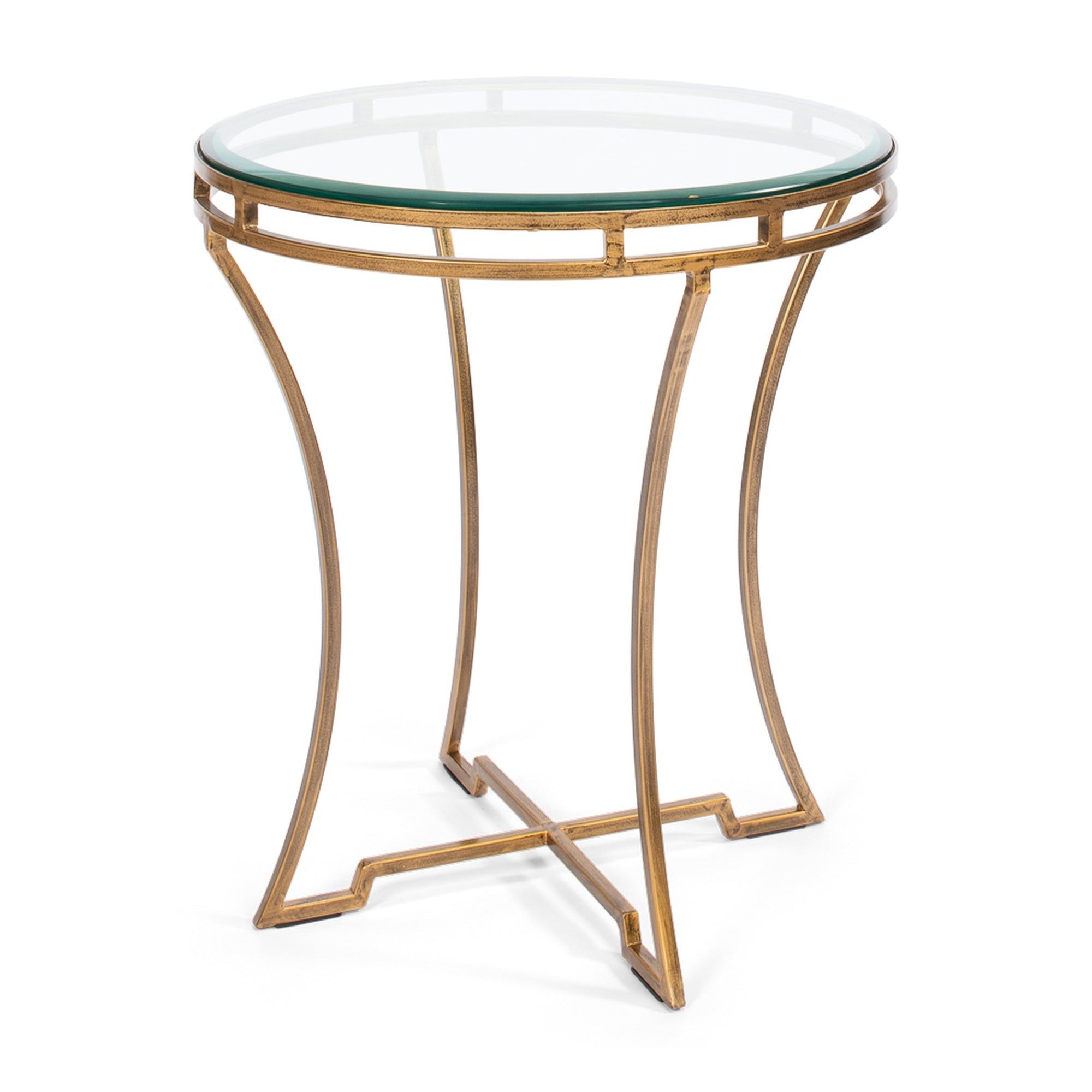 Round Side Table by Sarreid Ltd