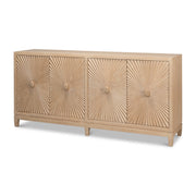 Rayon Four Door Sideboard by Sarreid Ltd