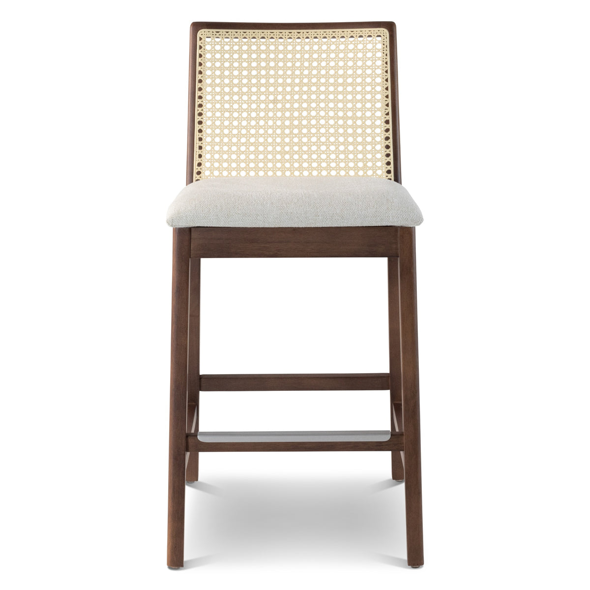 Nardia Cane Counter Stool Nogal, Harvest Natural, Counter Height by Urbia - product view