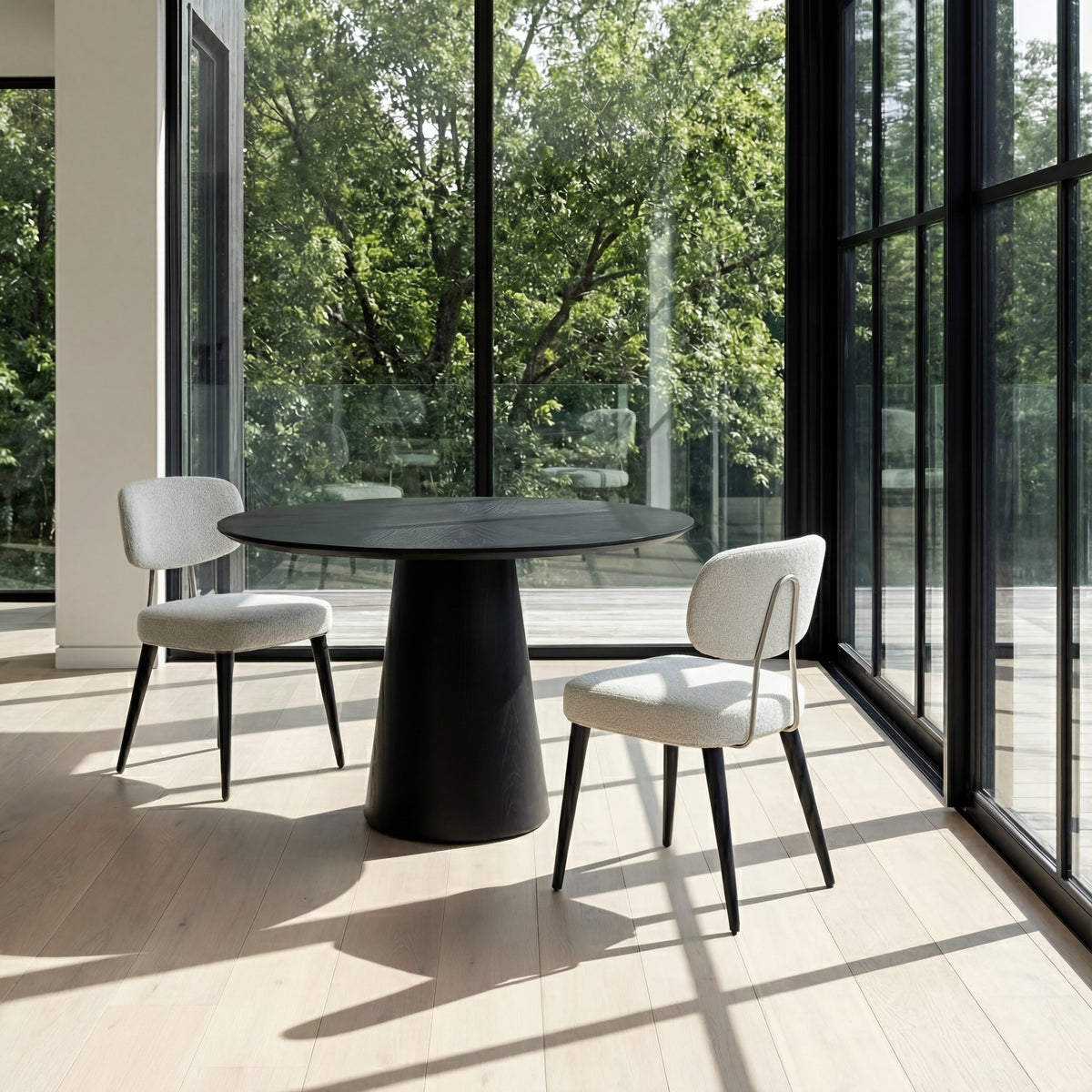 Nice Dining Chair Ebano, Grey by Urbia - detail 8