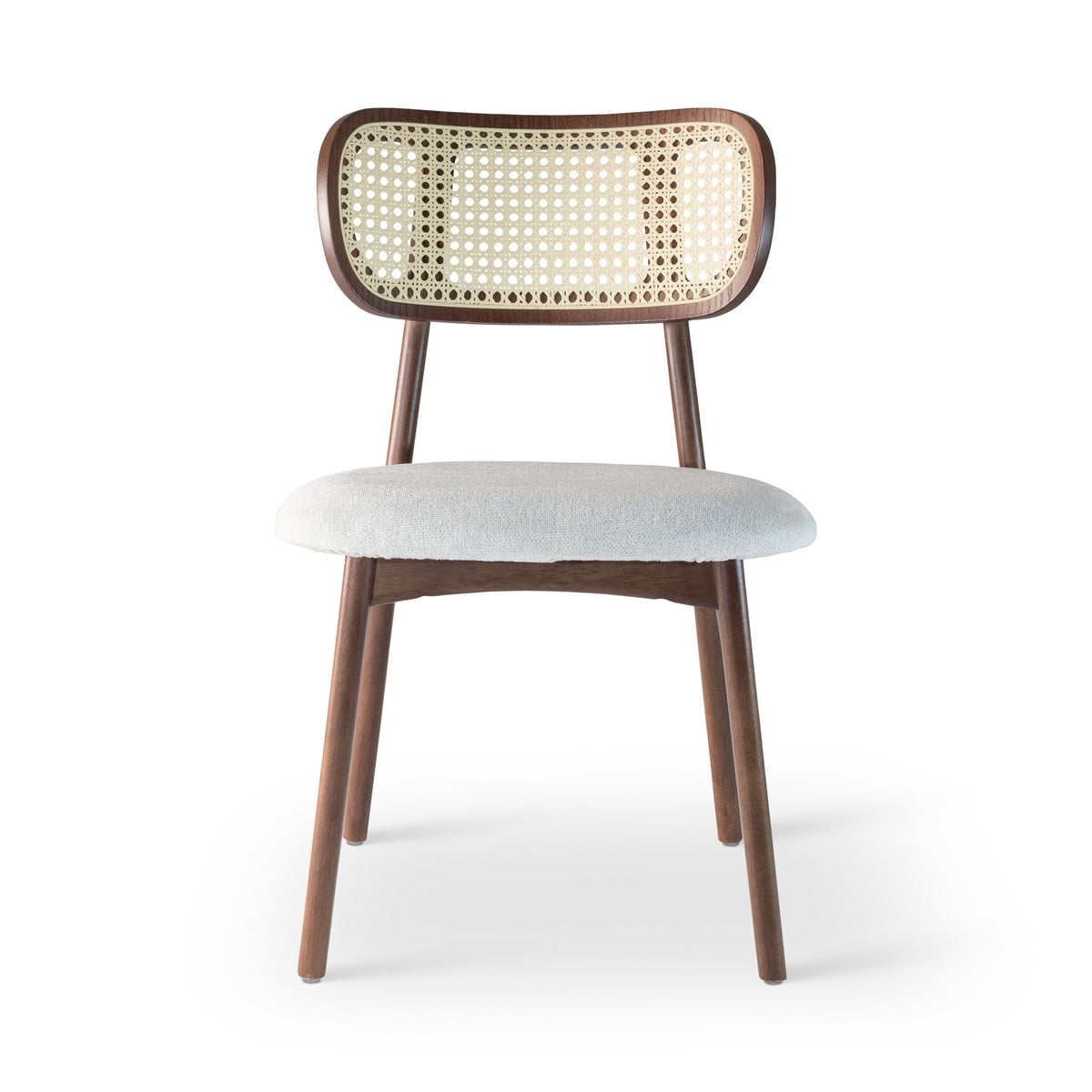 Claudia Cane Dining Chair Nogal, Harvest Natural, Natural Cane by Urbia - product view
