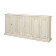Bellagio Sideboard,96", White/White by Sarreid Ltd
