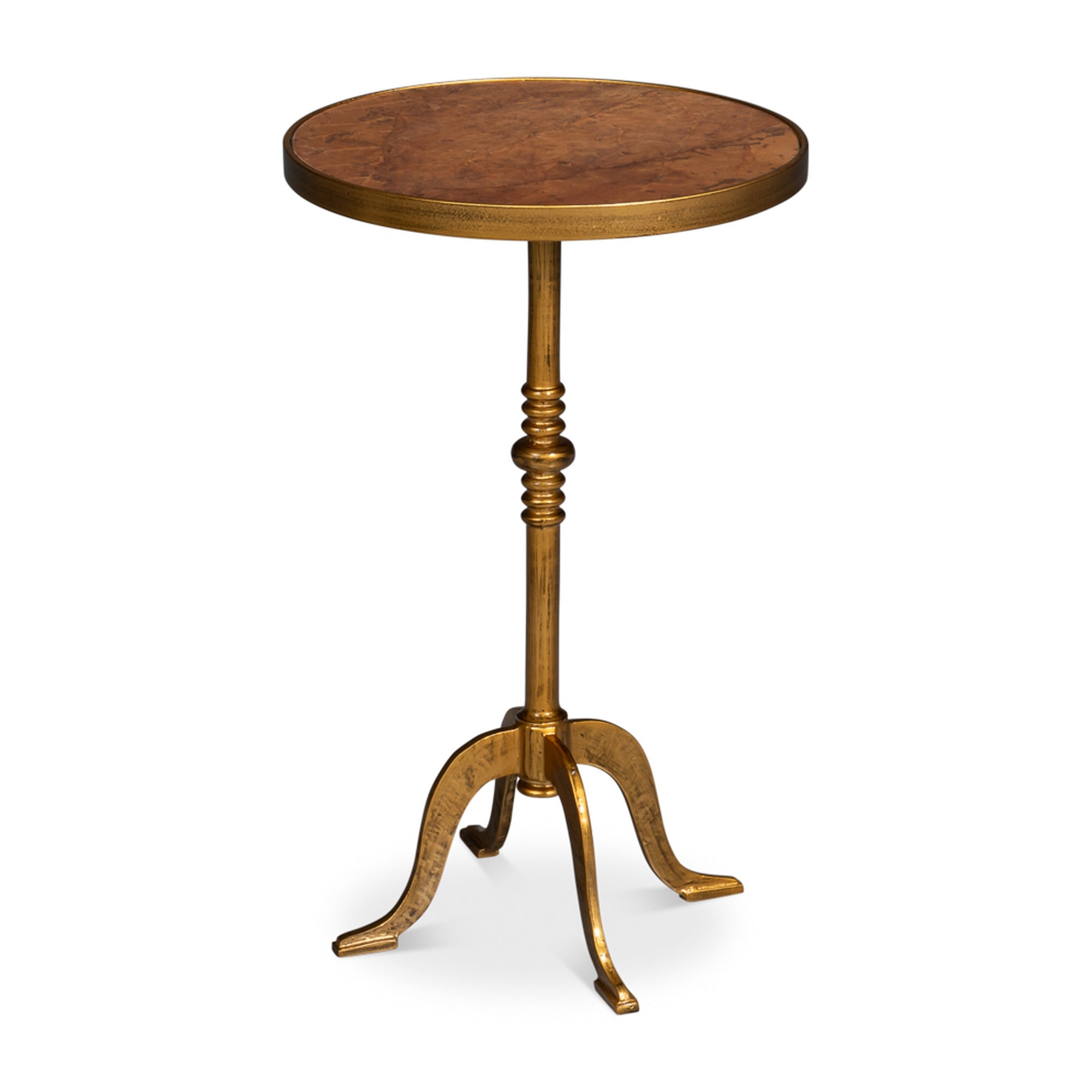 Carolina Leaf Table, Gold by Sarreid Ltd