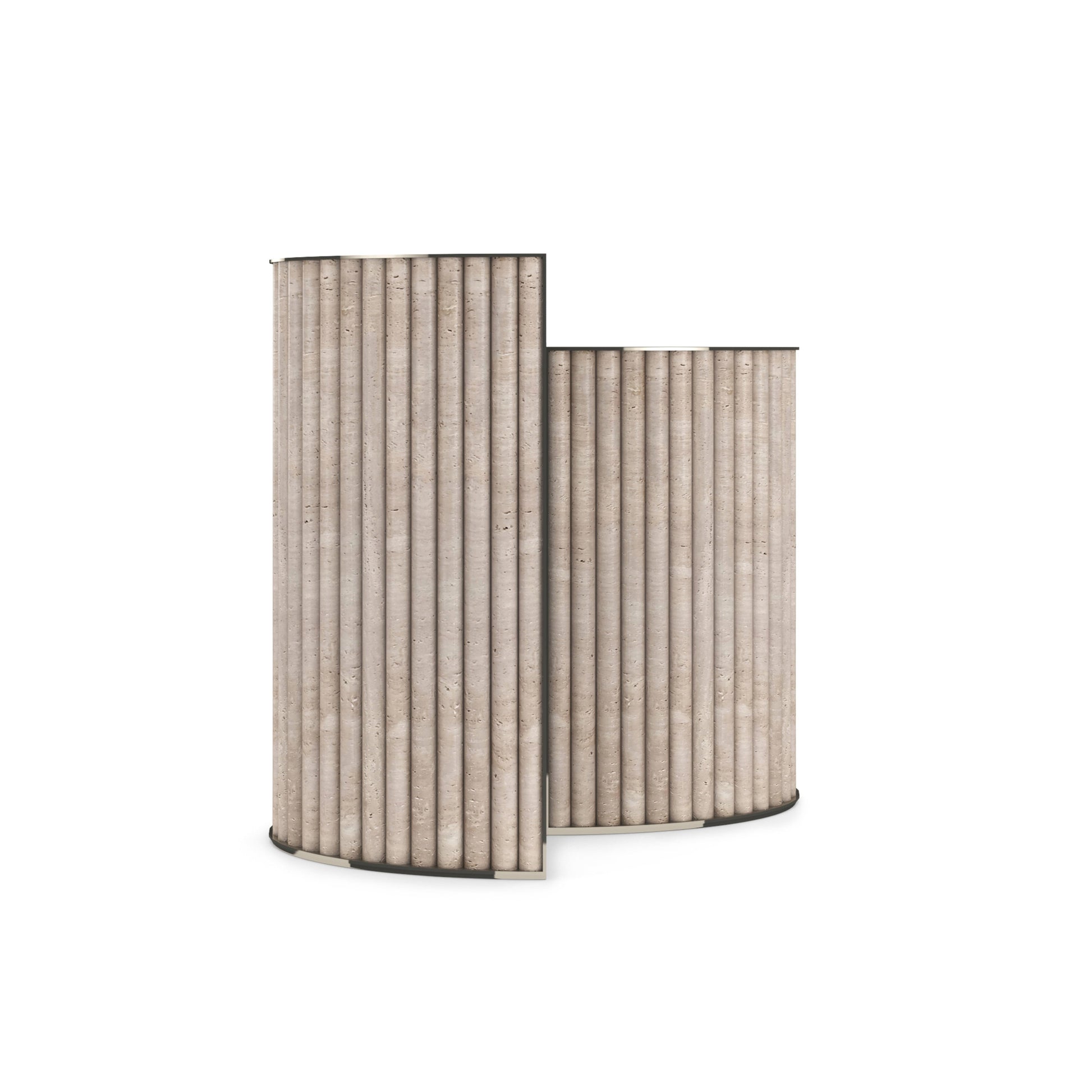 Hewn Accent Table Whisper of Gold End Table 23" by Caracole - view 5