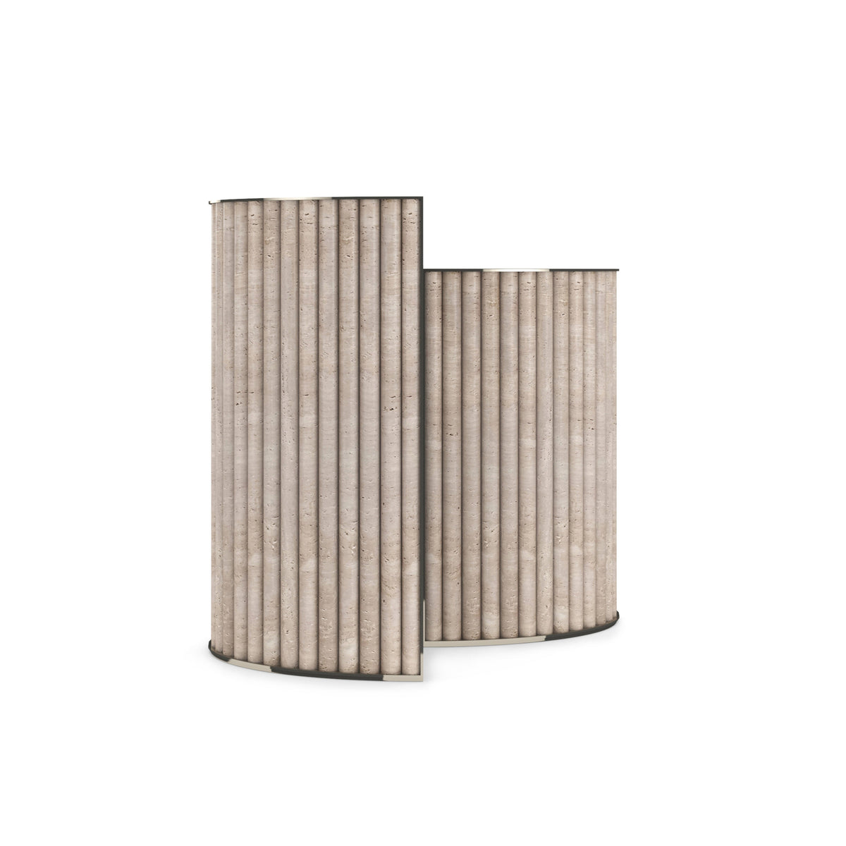 Hewn Accent Table Whisper of Gold End Table 23" by Caracole - view 5