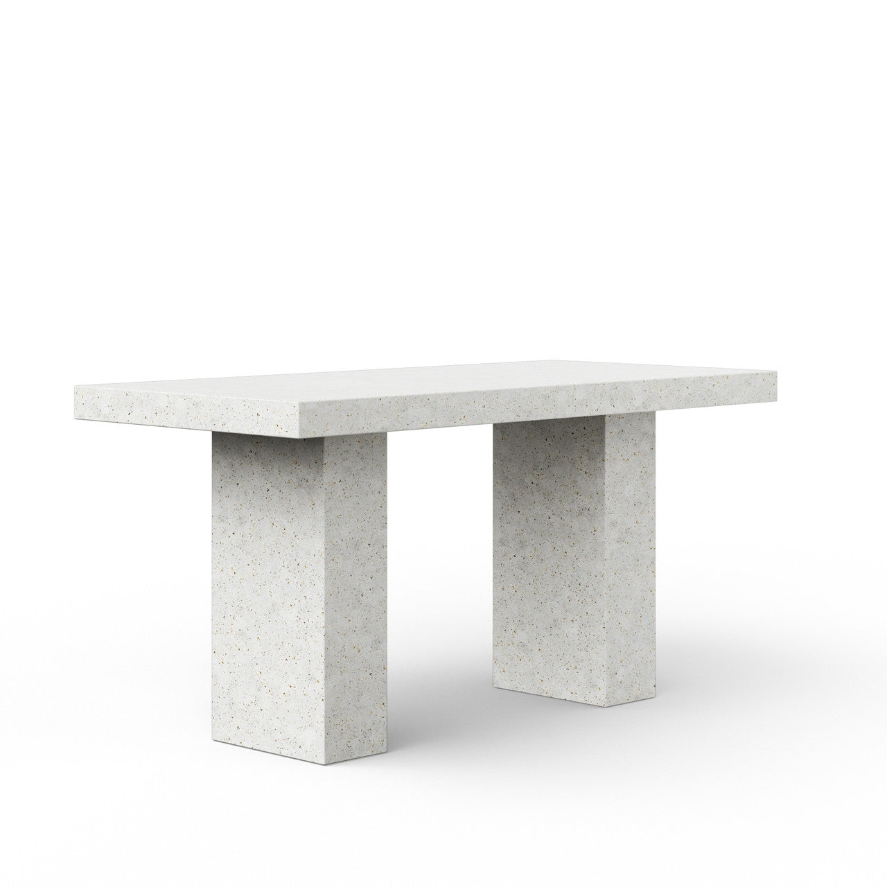 Mixx - Elcor - Bar Height Dining Table - 39.25" x 82.75" - Ivory Terrazzo