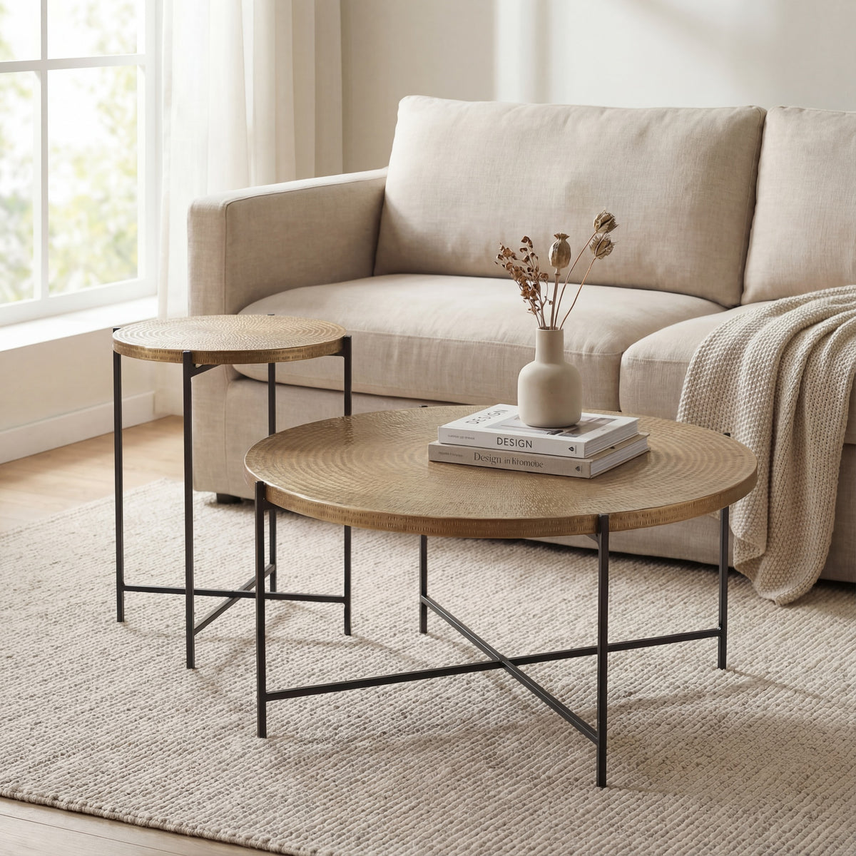 Elements Navi End Table - Antique Brass by Urbia - detail 10