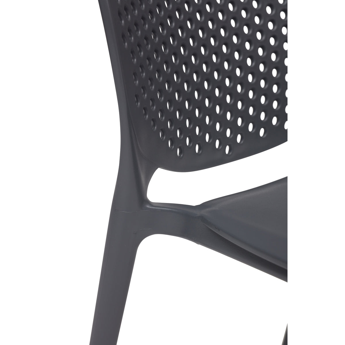 Metro Bailey Side Chair Set of 4 - Black Grey Seat by Urbia - detail 6