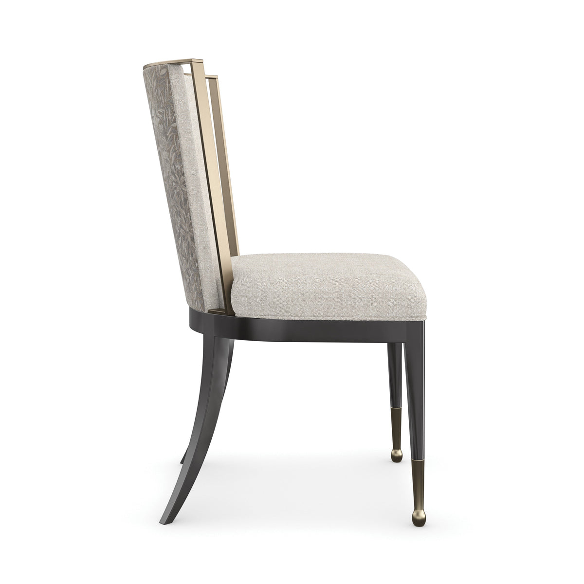 Astoria Almost Black Dining Chair 20" by Caracole - view 3