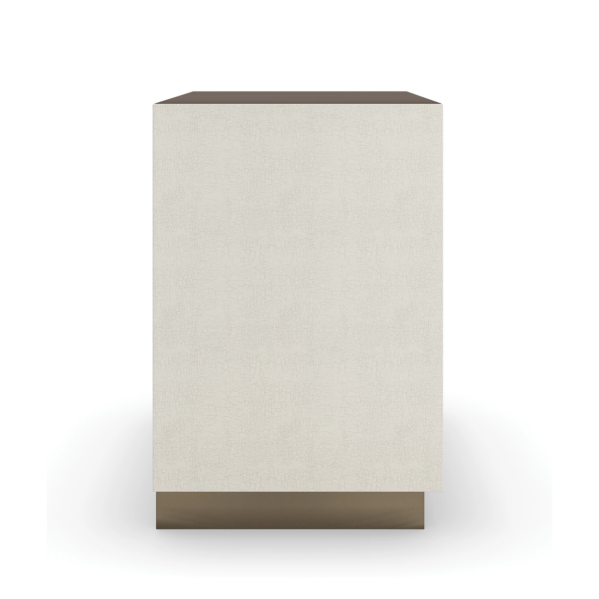 Iliad Nightstand Ivory Crackle 26" by Caracole - view 4