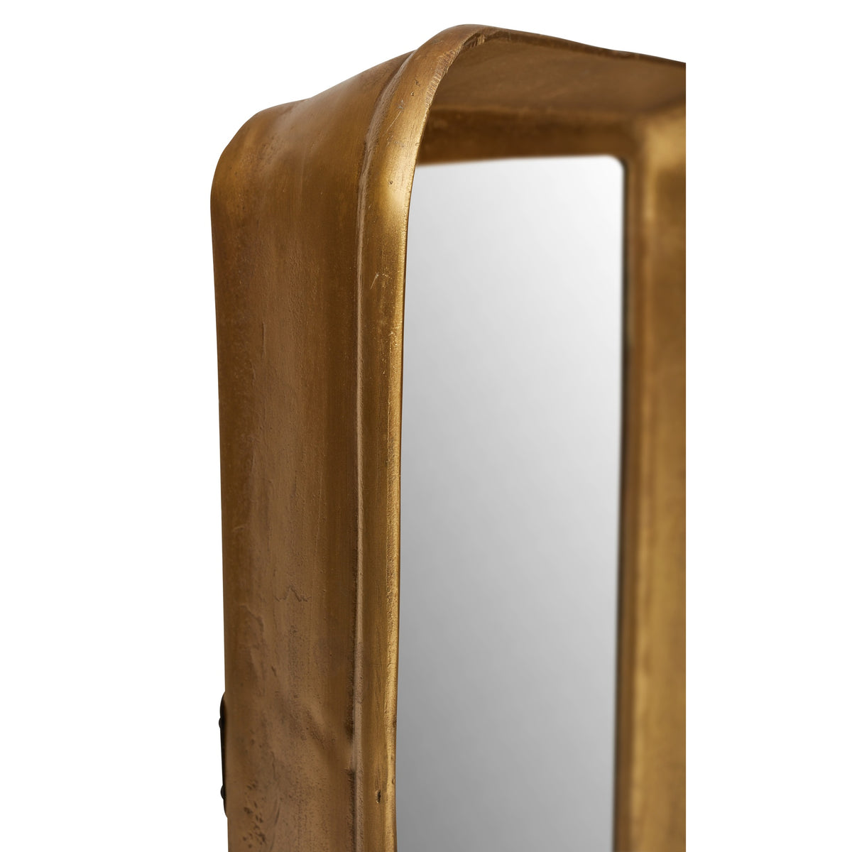 Elements Vinod Wall Mirror - Antique Brass by Urbia - detail 3
