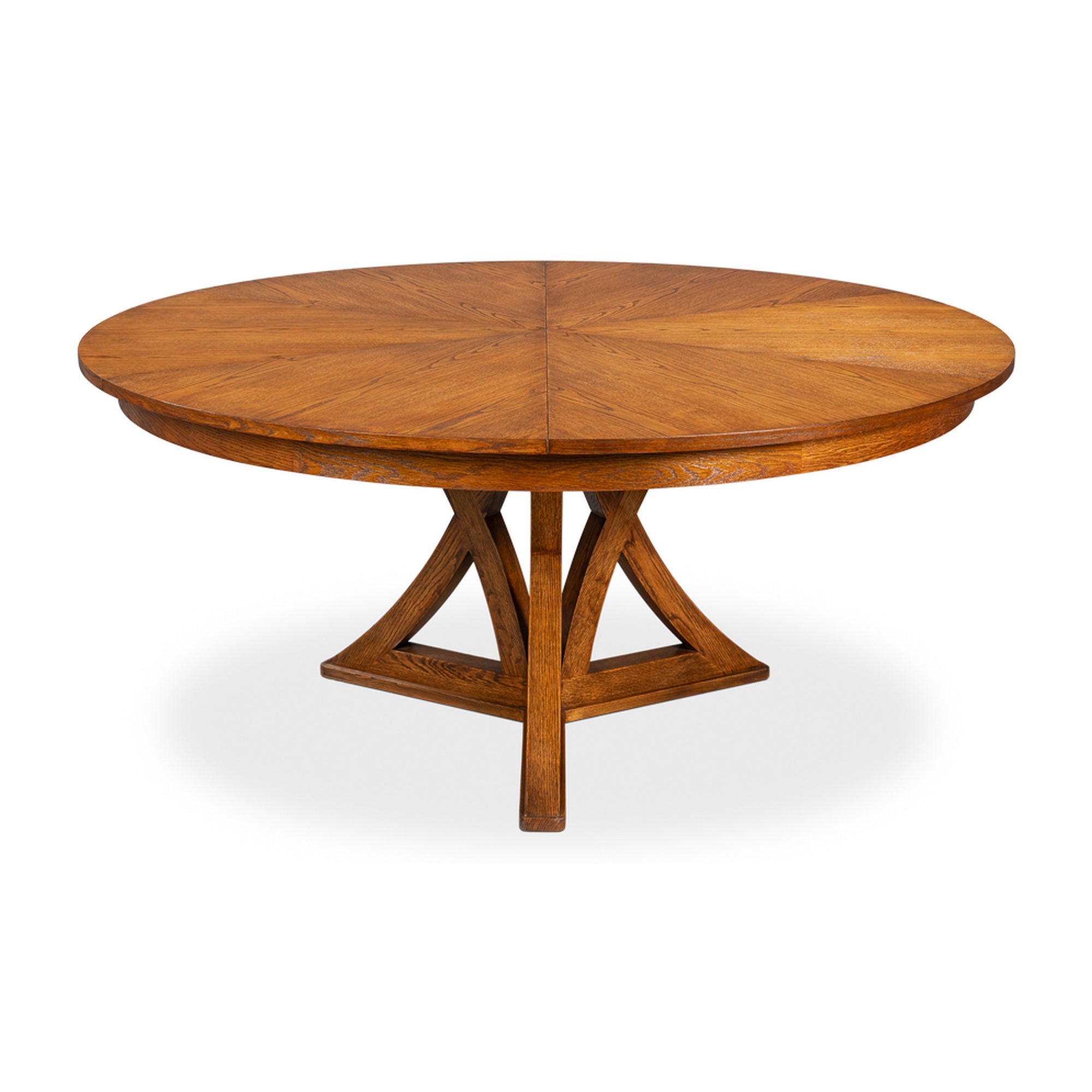Casual Jupe Dining Table,Tobacco Brn,Lg by Sarreid Ltd