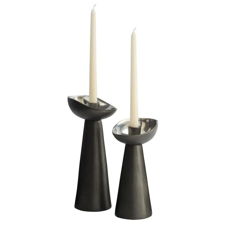 Argemone Candle Holders, Set of 2