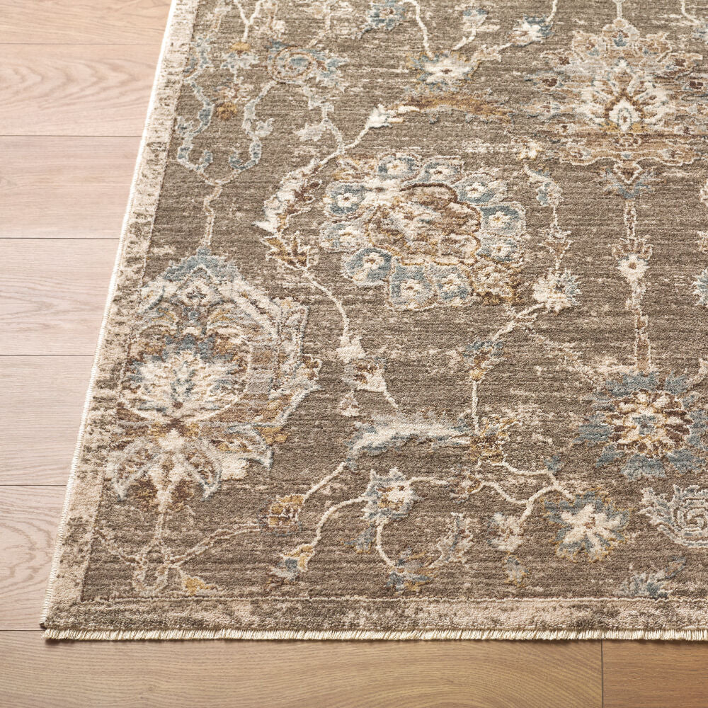 Arda Charcoal/Taupe Machine Woven Rug ACZ-2300 - front