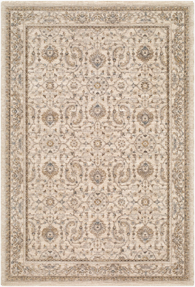 Arda Charcoal/Taupe Machine Woven Rug ACZ-2301 - 2'7" x 10'