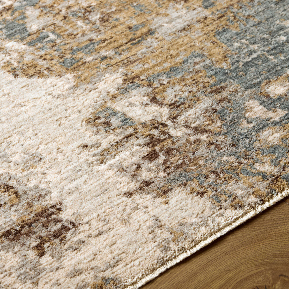 Arda Charcoal/Taupe Machine Woven Rug ACZ-2303 - texture