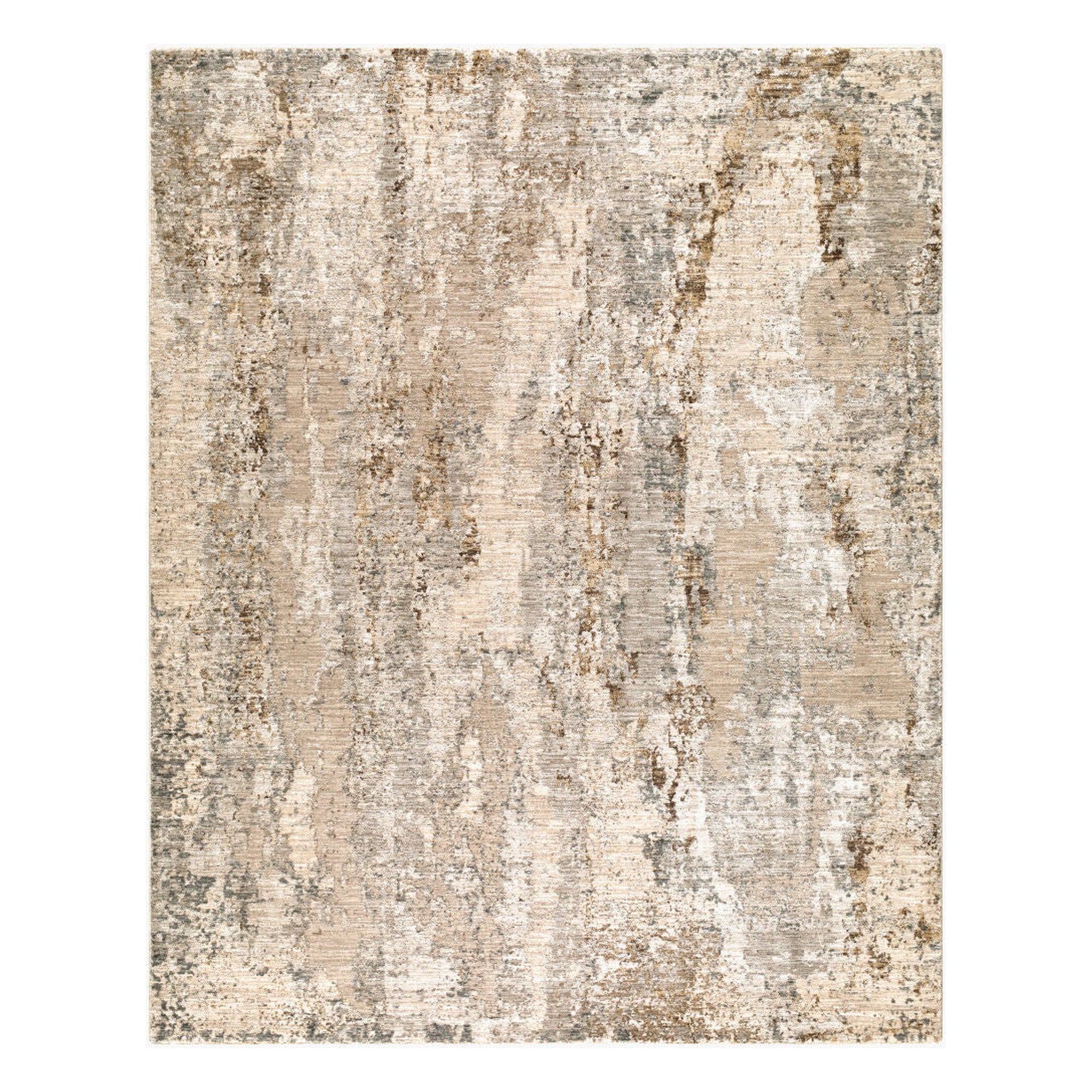 Arda Charcoal/Taupe Machine Woven Rug ACZ-2304 - 2'7" x 10'