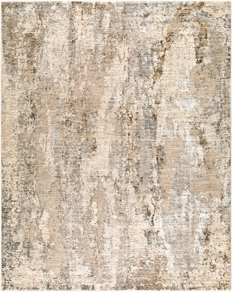 Arda Charcoal/Taupe Machine Woven Rug ACZ-2304 - 2'7" x 10'