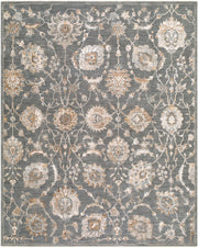 Arda Charcoal/Taupe Machine Woven Rug ACZ-2305 - 2'7" x 10'
