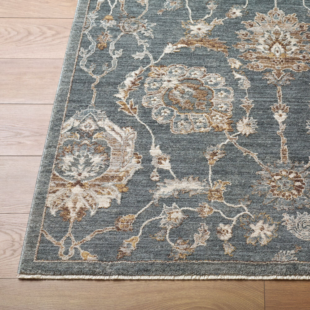 Arda Charcoal/Taupe Machine Woven Rug ACZ-2305 - front