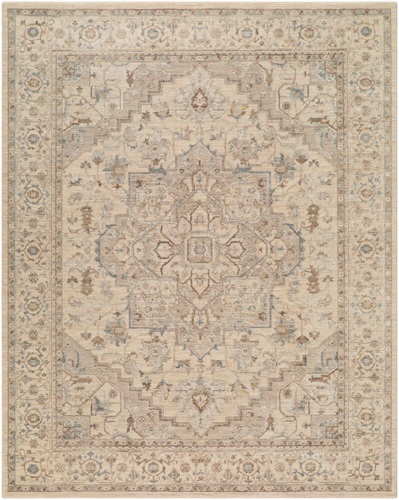 Arda Charcoal/Taupe Machine Woven Rug ACZ-2307 - 2'7" x 10'